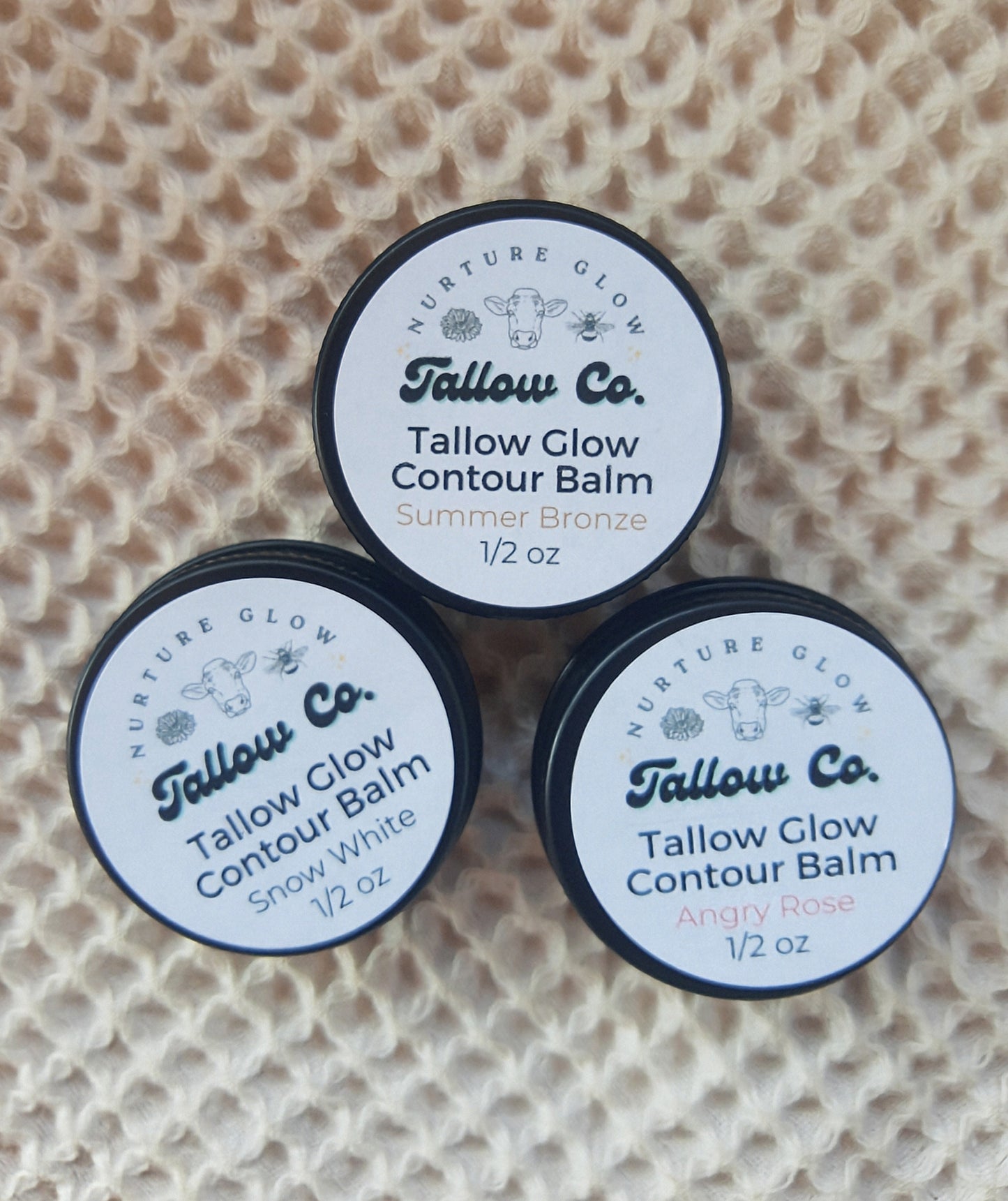 Tallow Glow Skin Tint Balm- Snow White Highlighter
