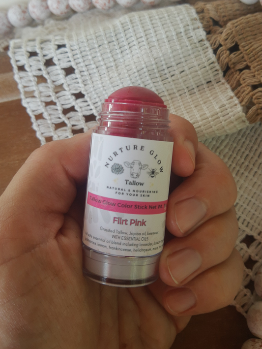 💕 Flirt Pink Cheek & Lip Tint Stick