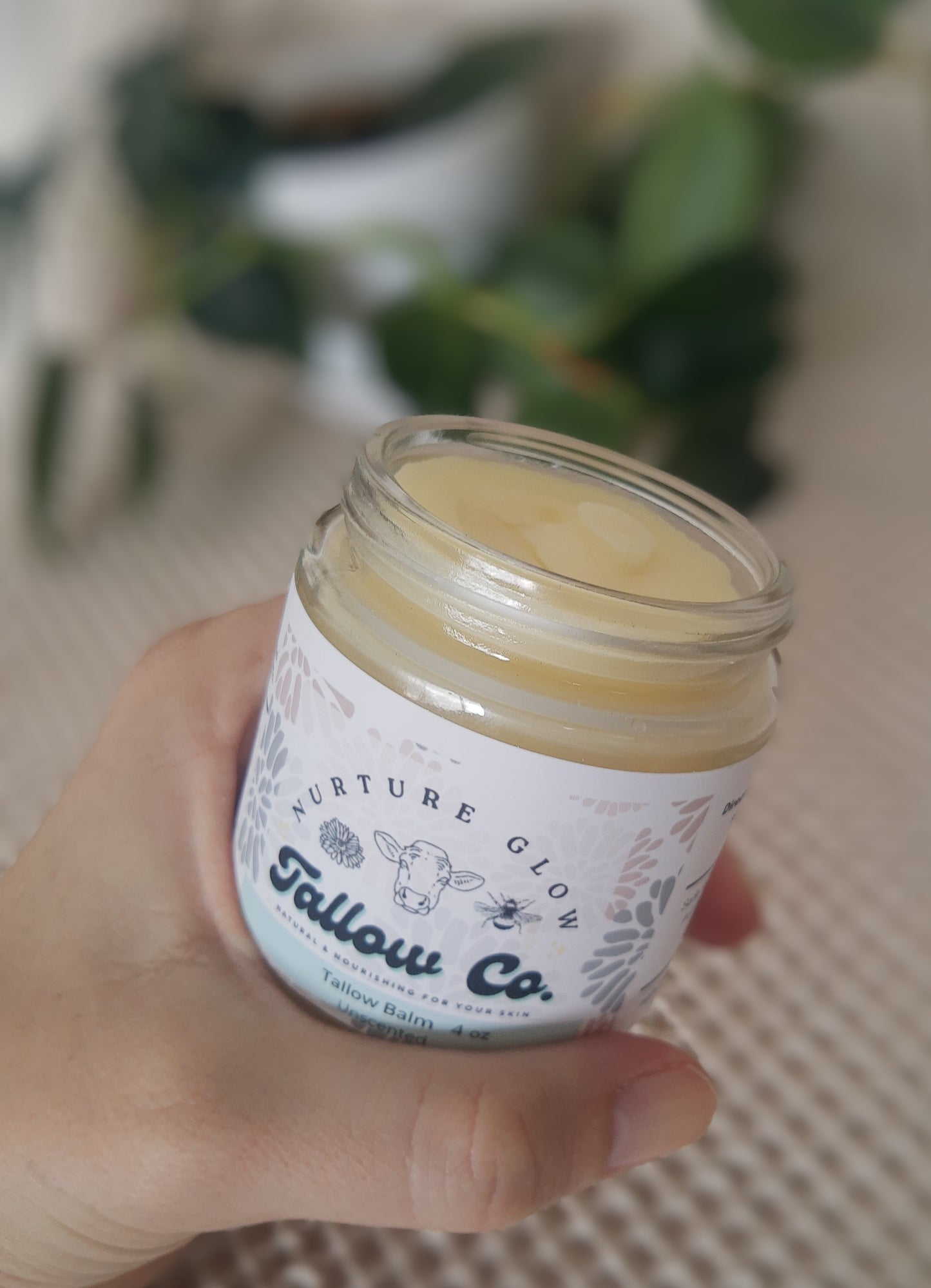 Soothe & Nourish Solid Unscented Tallow Balm