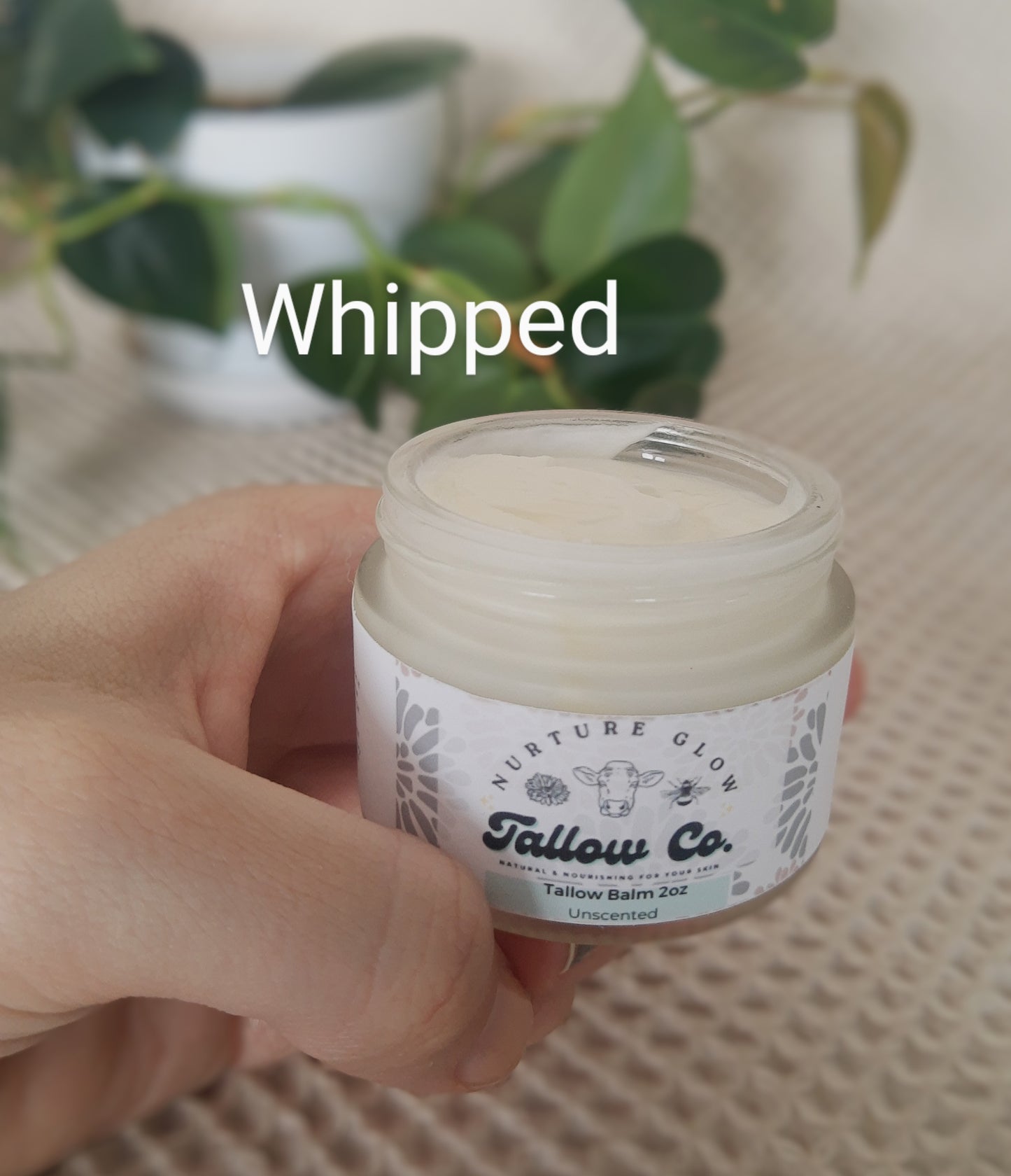 Kick Your Feet Back Whipped Tallow Balm with Relaxing Essential Oils