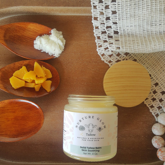 Skin Soothing Essential Oils Tallow Balm Salve