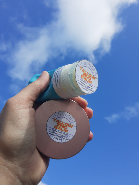 Nourish & Shield: Natural Tallow Zinc Balm