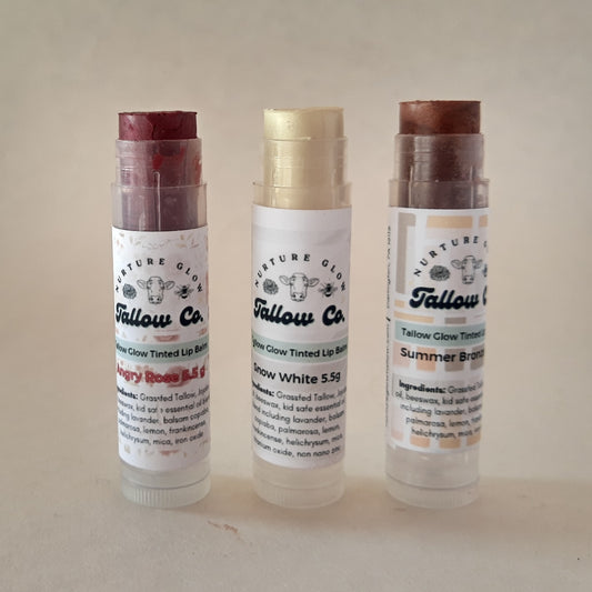 Mini Tinted Tallow Cheek/Lip Tint Balm 3 pack .15oz