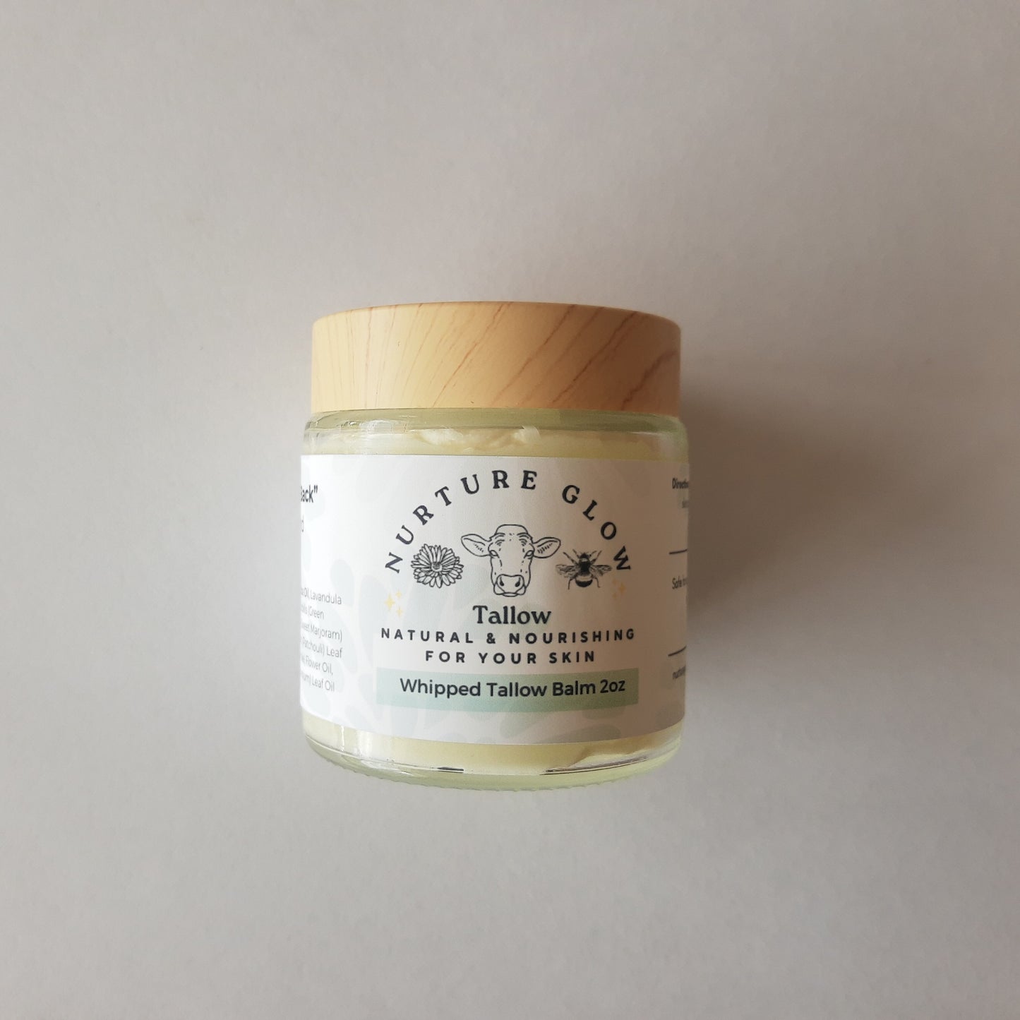 Kick Your Feet Back Whipped Tallow Balm with Relaxing Essential Oils